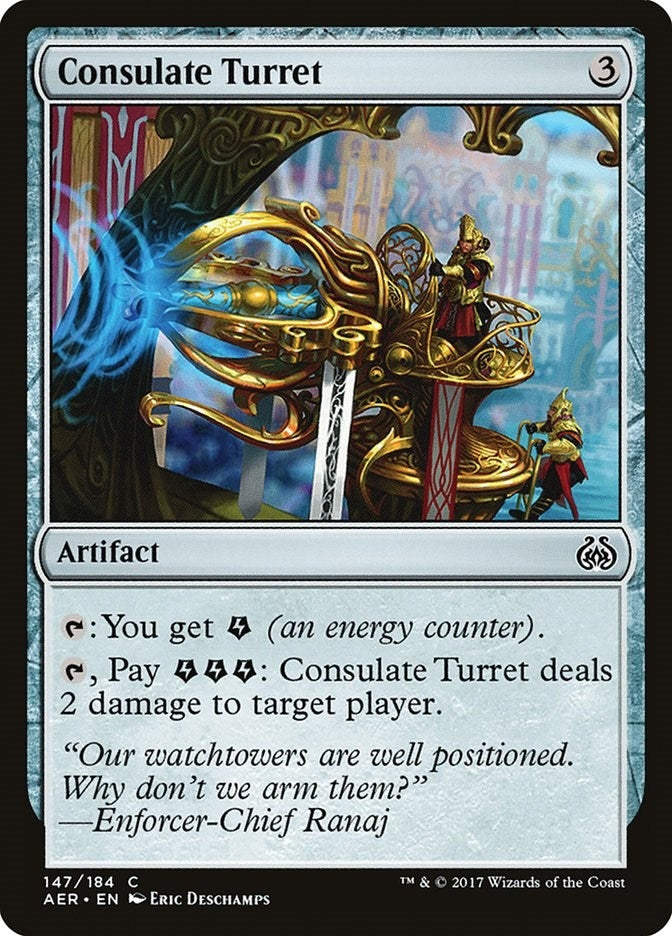Consulate Turret (147) [AER] - MTG Single