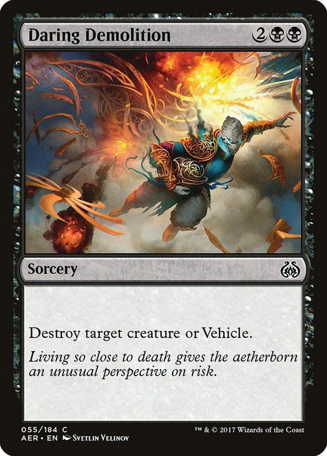 Daring Demolition (55) [AER] - MTG Single