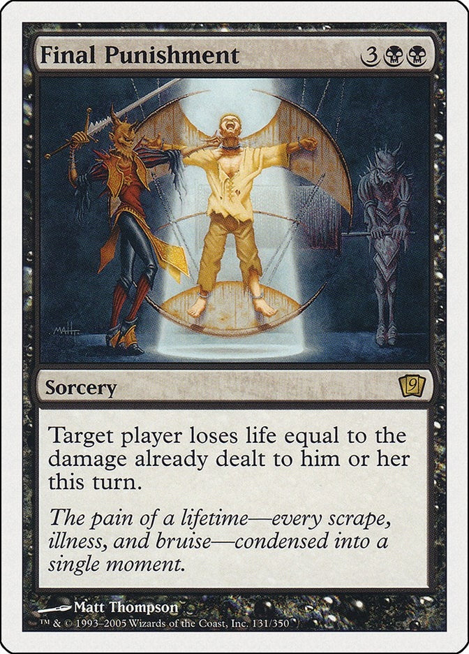 Final Punishment (131) [9ED] - MTG Single