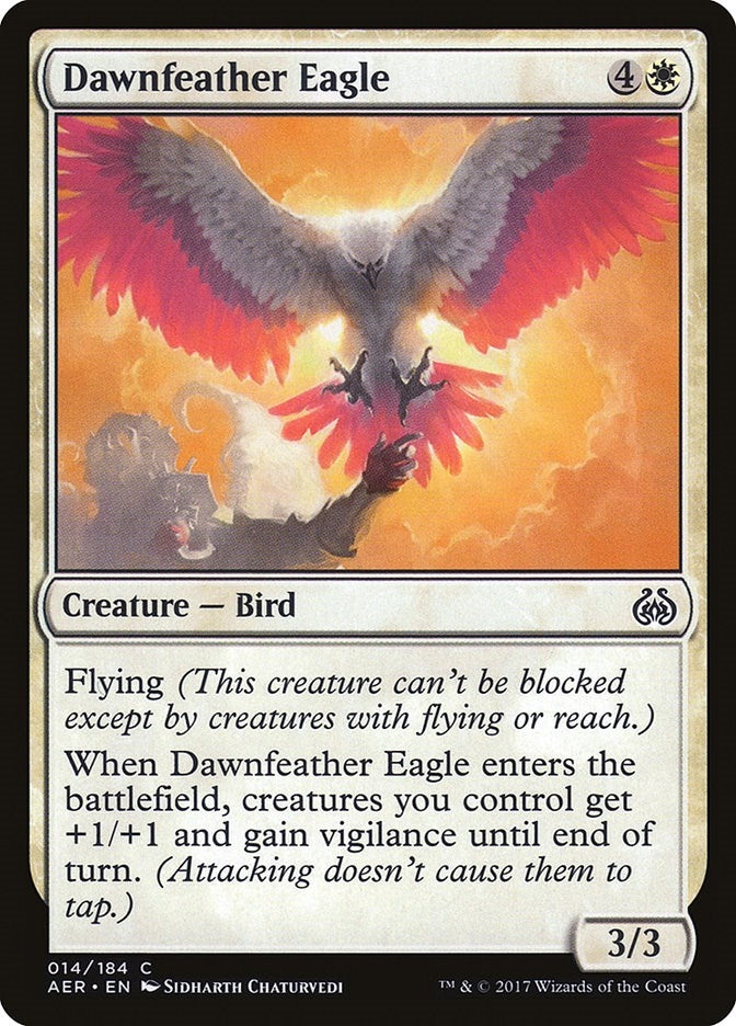 Dawnfeather Eagle (14) [AER] - MTG Single
