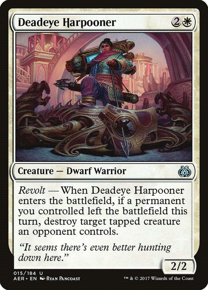 Deadeye Harpooner (15) [AER] - MTG Single