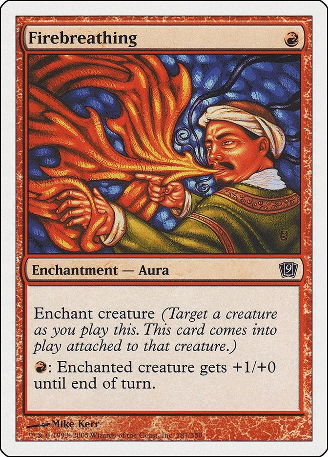 Firebreathing (181) [9ED] - MTG Single