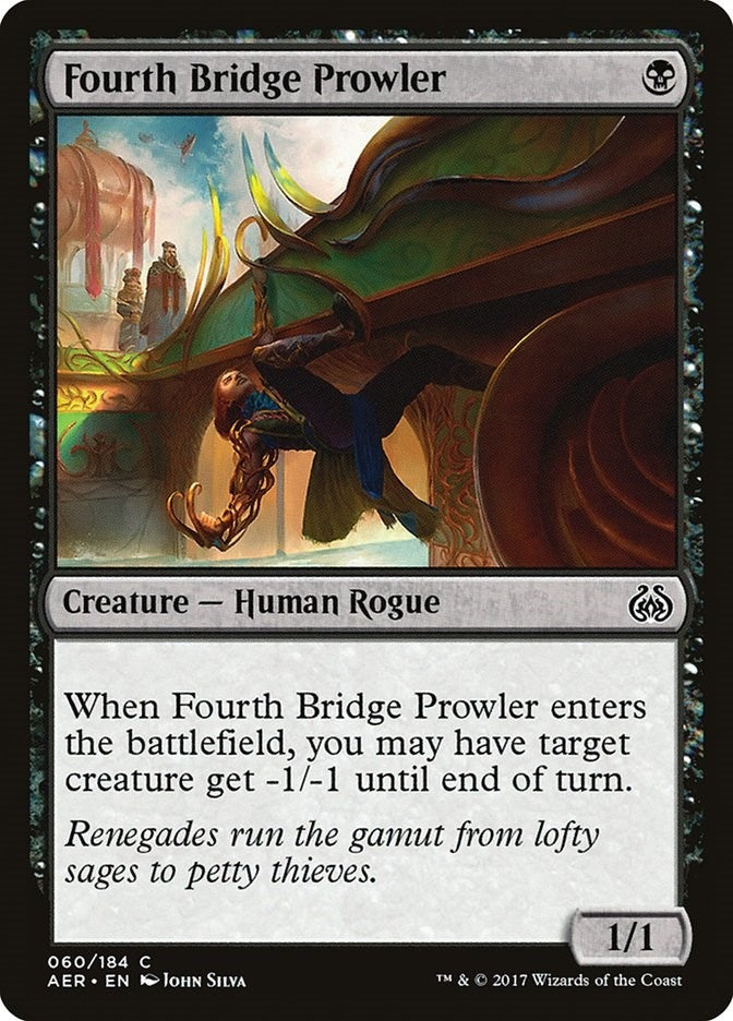 Fourth Bridge Prowler (60) [AER] - MTG Single