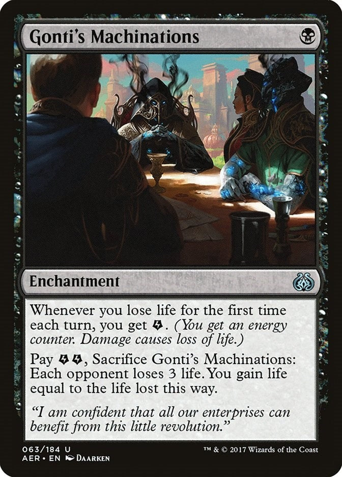 Gonti’s Machinations (63) [AER] - MTG Single