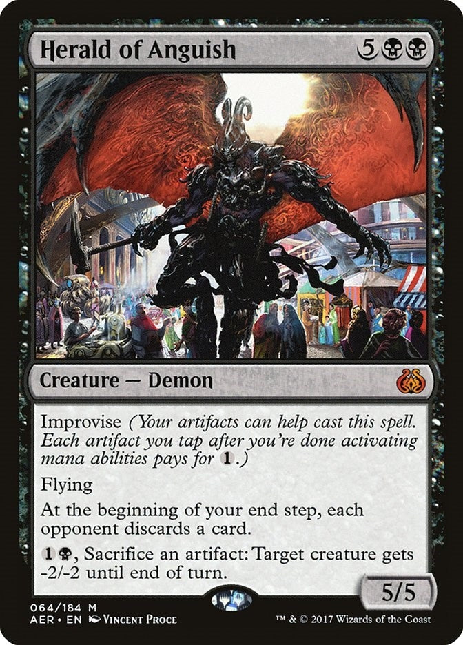Herald of Anguish (64) [AER] - MTG Single