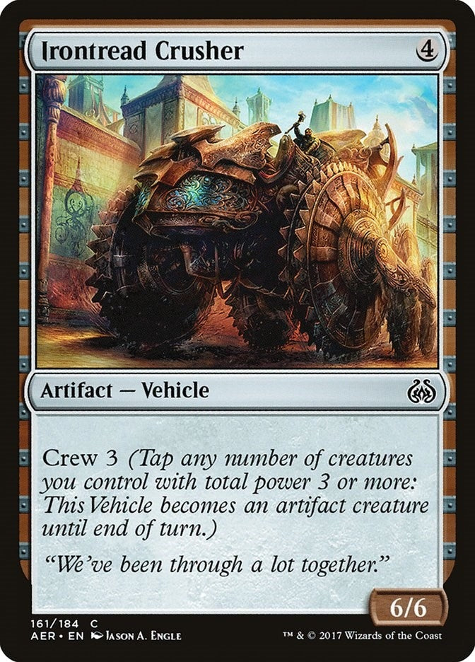 Irontread Crusher (161) [AER] - MTG Single