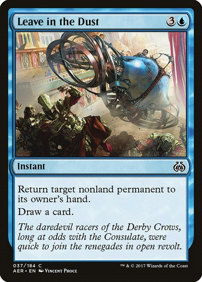 Leave in the Dust (37) [AER] - MTG Single