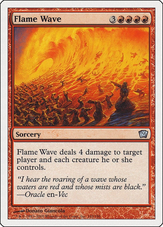 Flame Wave (182) [9ED] - MTG Single