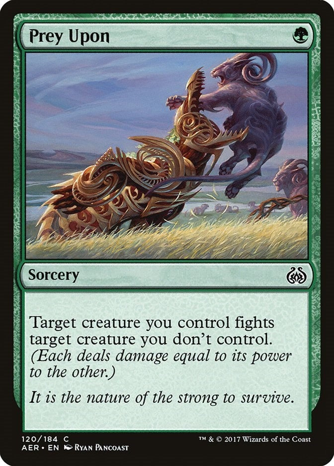 Prey Upon (120) [AER] - MTG Single