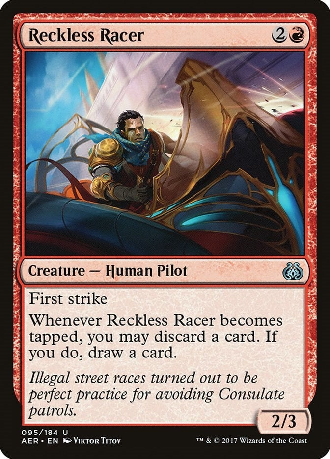Reckless Racer (95) [AER] - MTG Single