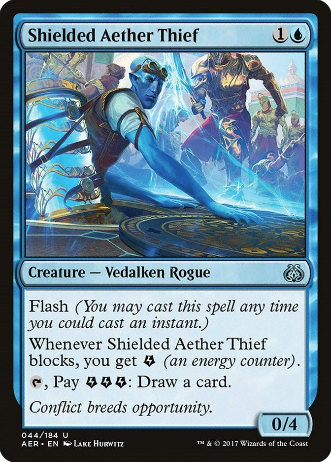 Shielded Aether Thief (44) [AER] - MTG Single