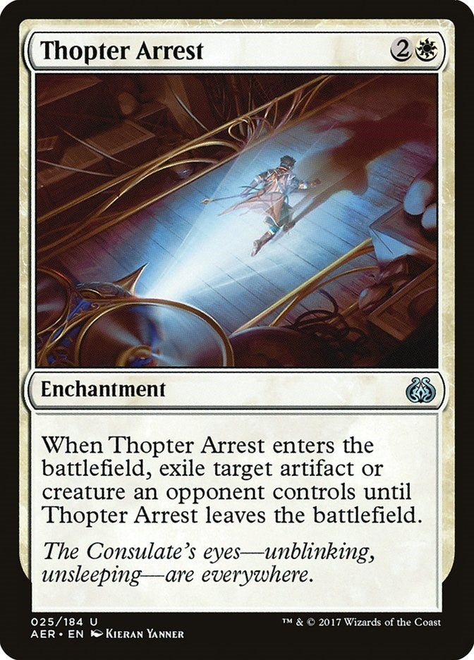 Thopter Arrest (25) [AER] - MTG Single