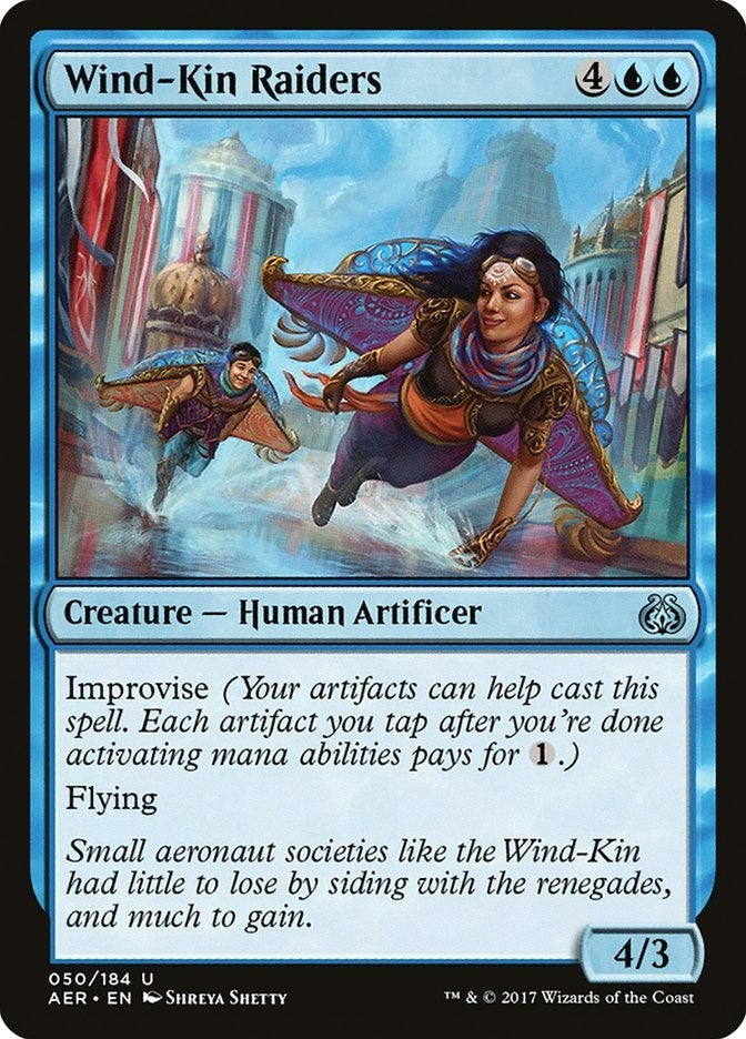 Wind-Kin Raiders (50) [AER] - MTG Single