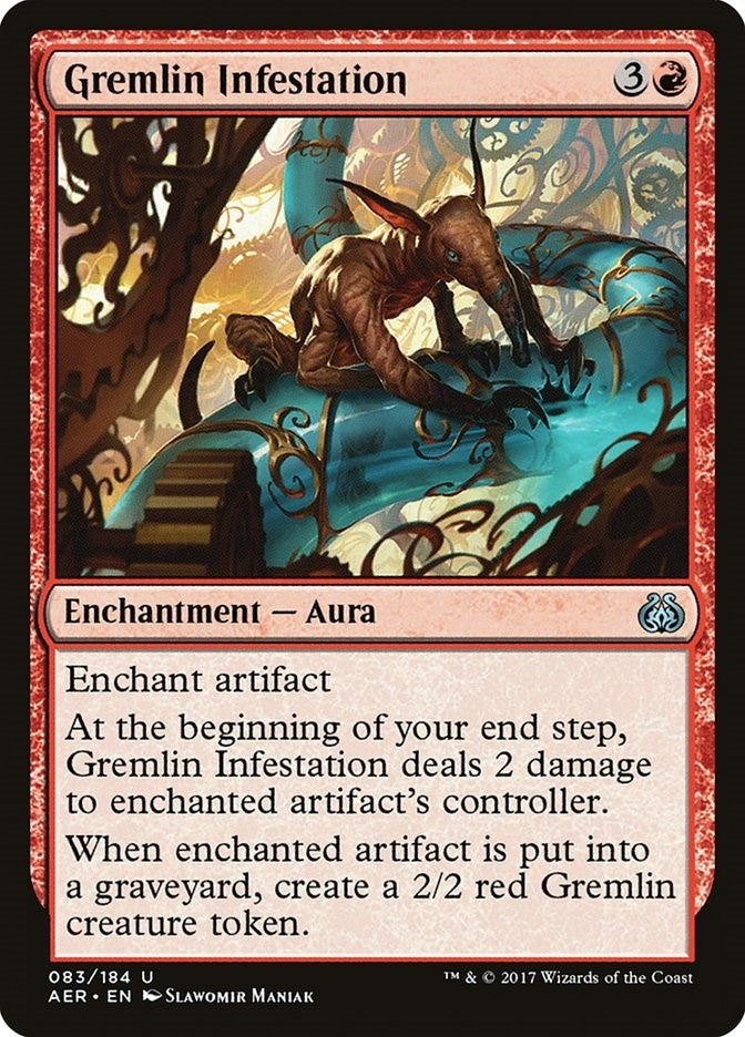 Gremlin Infestation (83) [AER] - MTG Single