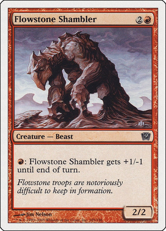 Flowstone Shambler (185) [9ED] - MTG Single
