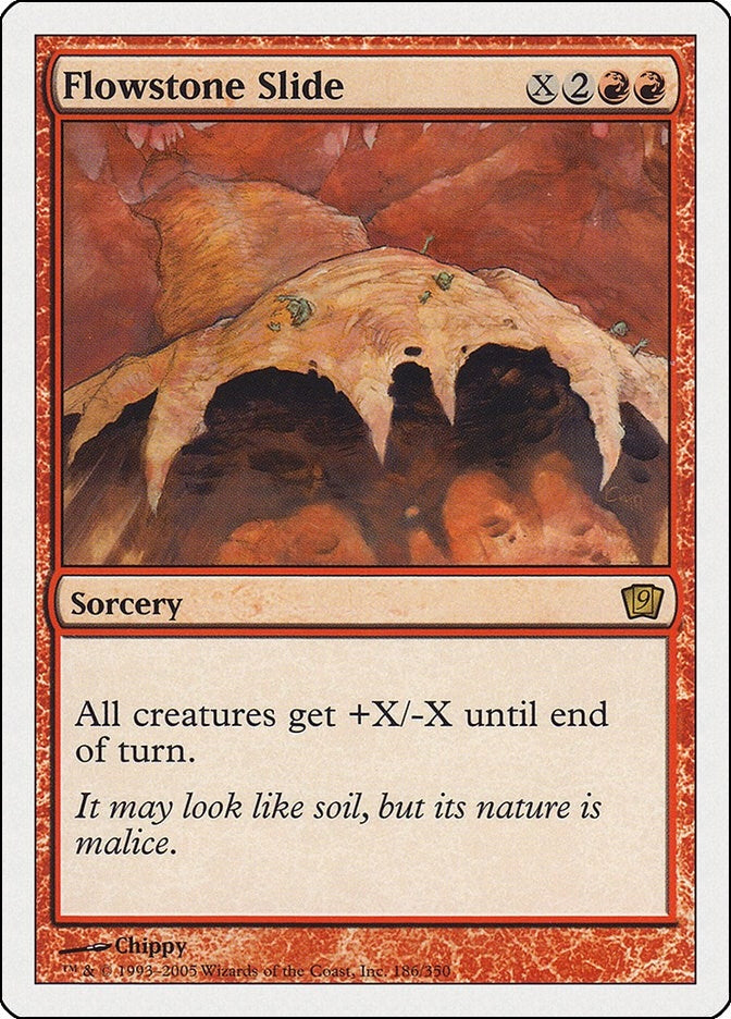 Flowstone Slide (186) [9ED] - MTG Single
