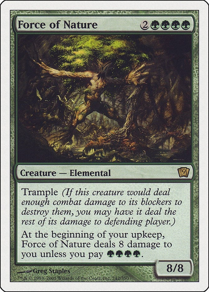 Force of Nature (242) [9ED] - MTG Single