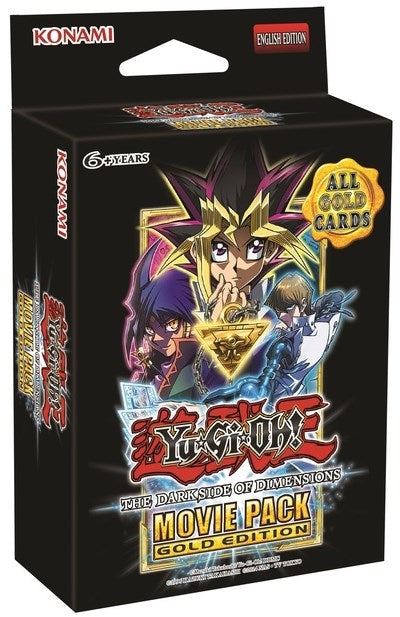 The Dark Side of Dimensions Movie Pack: Gold Edition Box (MVP1-ENG) - YuGiOh Sealed