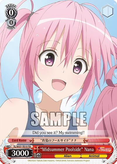 ’Midsummer Poolside’ Nana (3715) [TL/W37] - Weiss Schwarz Single