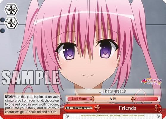 Friends (3722) [TL/W37] - Weiss Schwarz Single