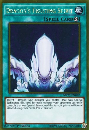 Dragon’s Fighting Spirit (107) (MVP1-ENG) - YuGiOh Single