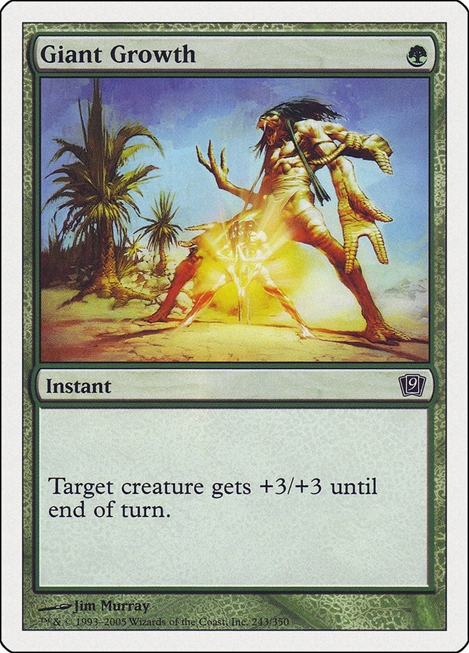 Giant Growth (243) [9ED] - MTG Single