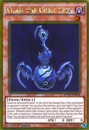 Vijam the Cubic Seed (132) (MVP1-ENG) - YuGiOh Single