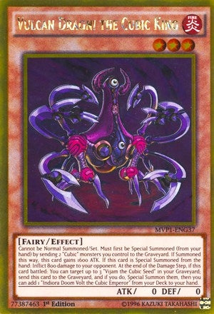 Vulcan Dragni the Cubic King (137) (MVP1-ENG) - YuGiOh Single