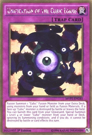 Unification of the Cubic Lords (145) (MVP1-ENG) - YuGiOh Single