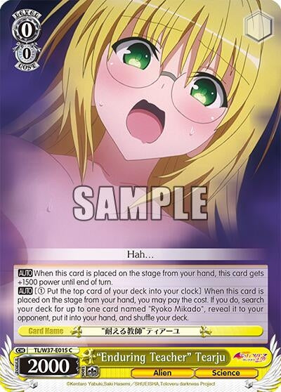 ’Enduring Teacher’ Tearju (37015) [TL/W37] - Weiss Schwarz Single