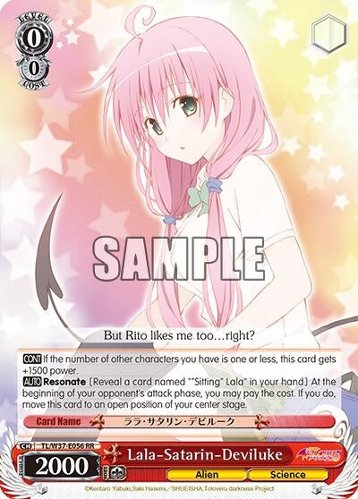Lala-Satarin-Deviluke (37056) [TL/W37] - Weiss Schwarz Single