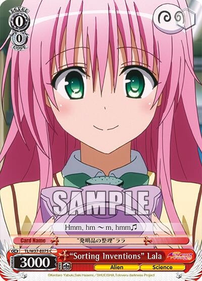 ’Sorting Inventions’ Lala (37075) [TL/W37] - Weiss Schwarz Single