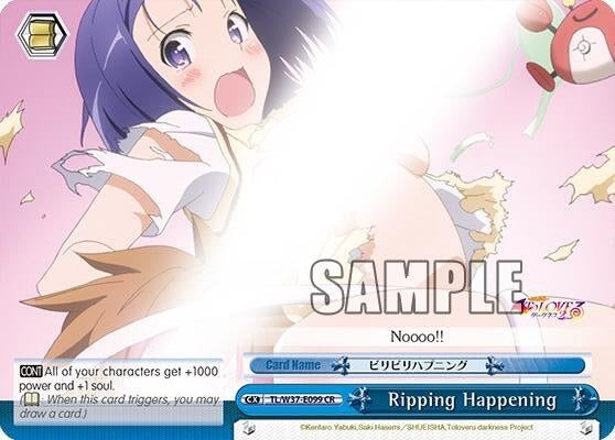 Ripping Happening (37099) [TL/W37] - Weiss Schwarz Single
