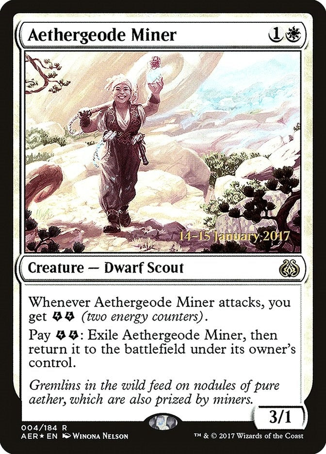 Aethergeode Miner (4) [PRE] - MTG Single