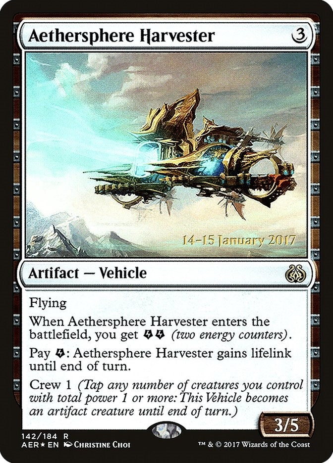 Aethersphere Harvester (142) [PRE] - MTG Single