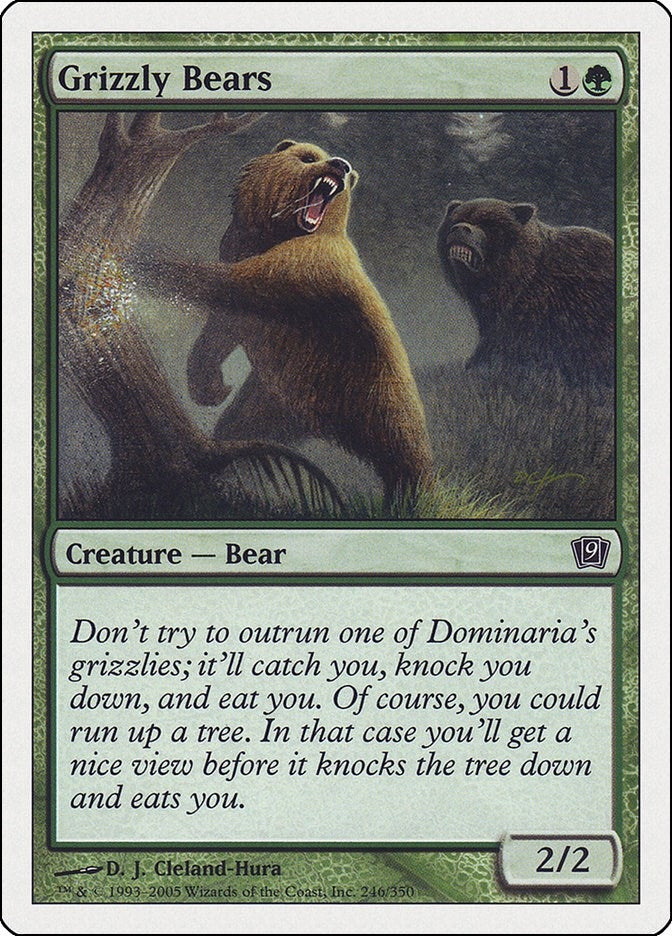 Grizzly Bears (246) [9ED] - MTG Single
