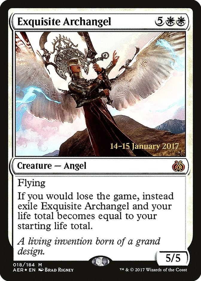 Exquisite Archangel (18) [PRE] - MTG Single