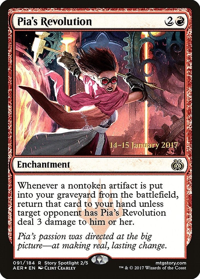 Pia’s Revolution (91) [PRE] - MTG Single