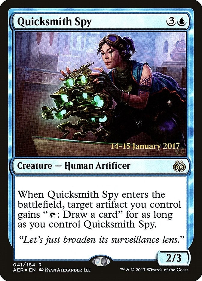 Quicksmith Spy (41) [PRE] - MTG Single
