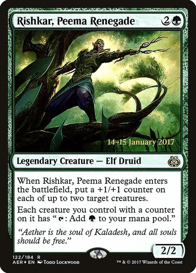 Rishkar Peema Renegade (122) [PRE] - MTG Single
