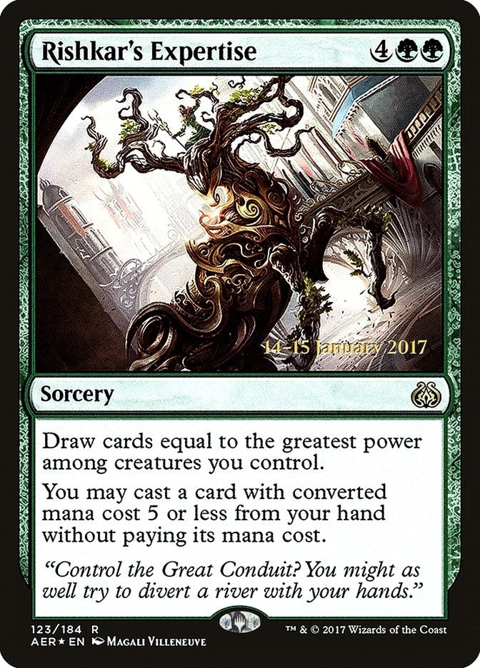 Rishkar’s Expertise (123) [PRE] - MTG Single