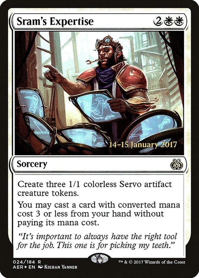 Sram’s Expertise (24) [PRE] - MTG Single