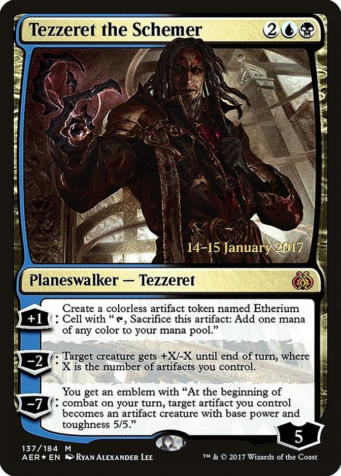 Tezzeret the Schemer (137) [PRE] - MTG Single