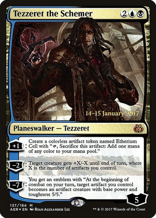 Tezzeret the Schemer (137) [PRE] - MTG Single
