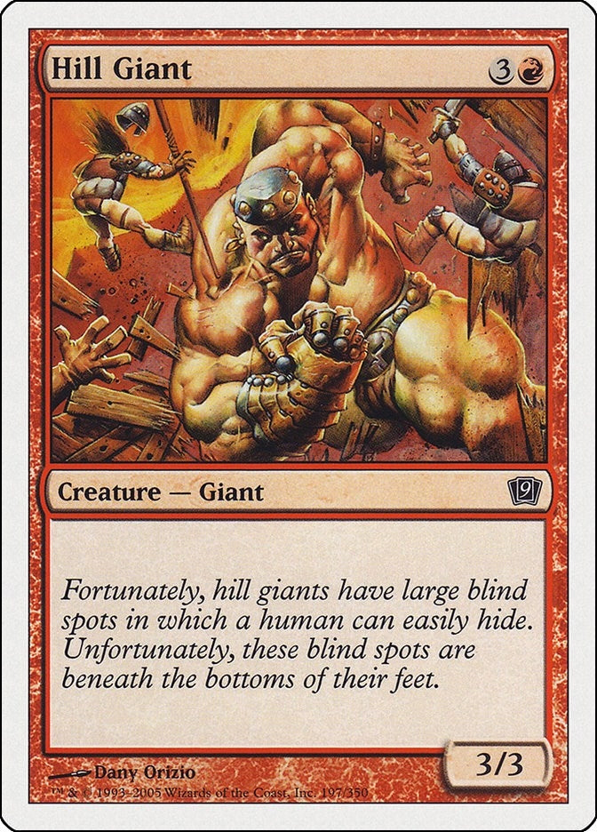 Hill Giant (197) [9ED] - MTG Single