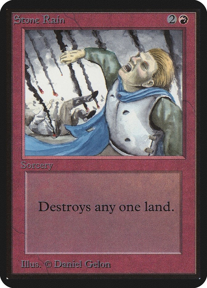 Stone Rain [LEA] - MTG Single