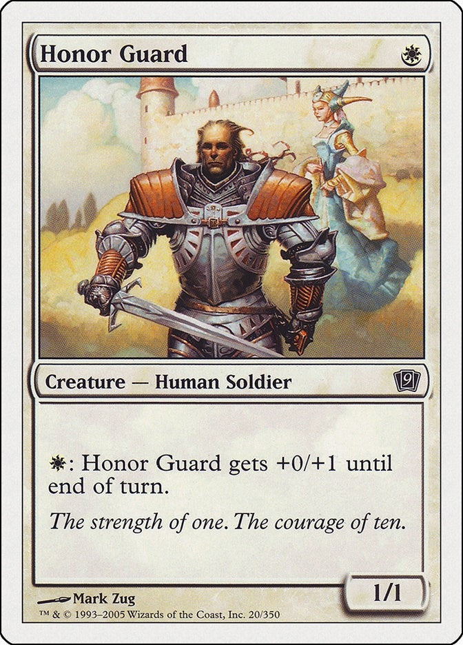 Honor Guard (20) [9ED] - MTG Single