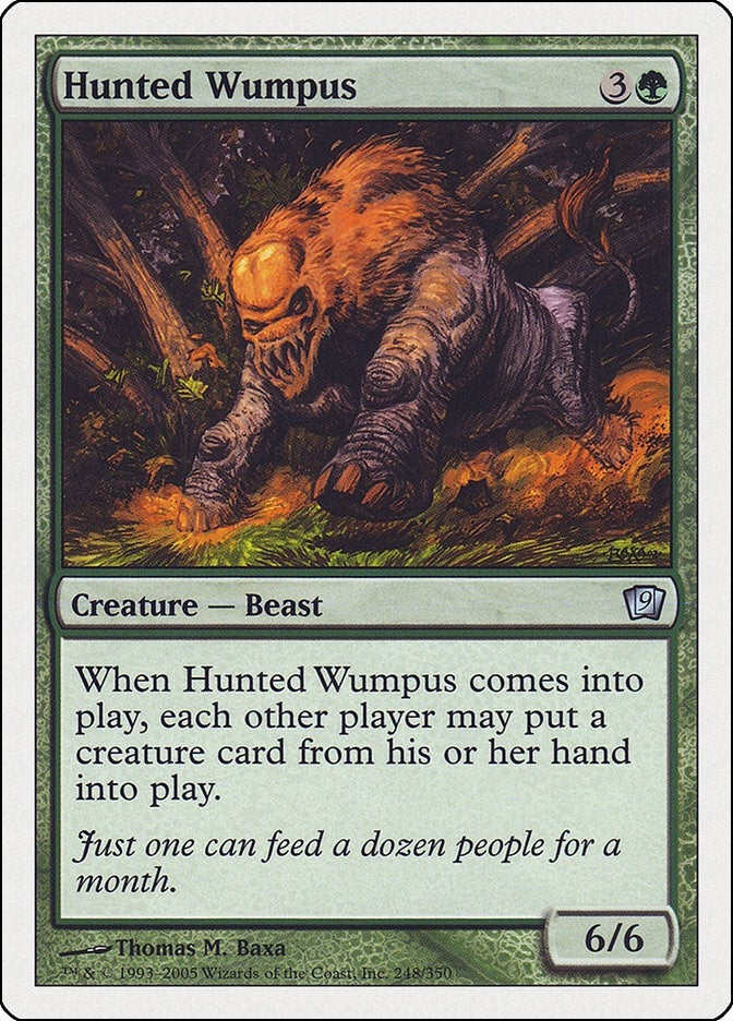 Hunted Wumpus (248) [9ED] - MTG Single