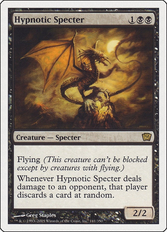 Hypnotic Specter (141) [9ED] - MTG Single