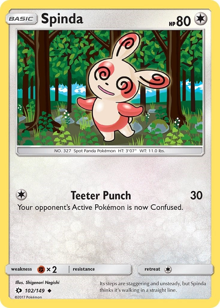 Image for Spinda (102/149) (SM Base Set) - Pokemon